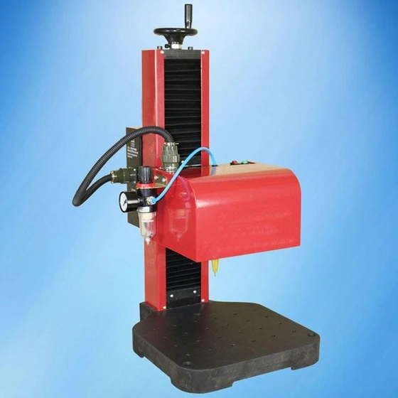 Pneumatic Marking Machine — 120×50mm field, metal engraving