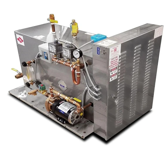 Steam Electrical Generator — Computer control panel