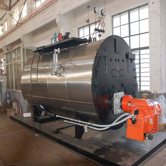 Fired Gas Boiler — Higher efficiency, automatic control