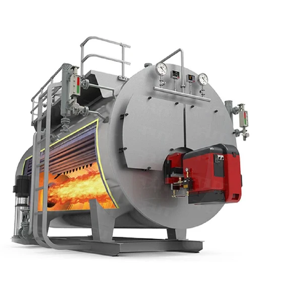 Oil Fired Boiler — Steam and water, forced circulation