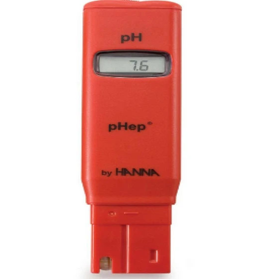 Waterproof PHep Tester — Easy-to-read display