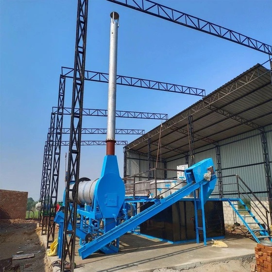 Automatic Jaggery Plant — Metal material, brown color