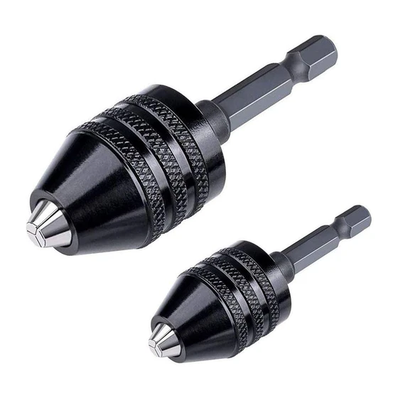 Chuck Keyless Drill Adaptor — Safely and quickly