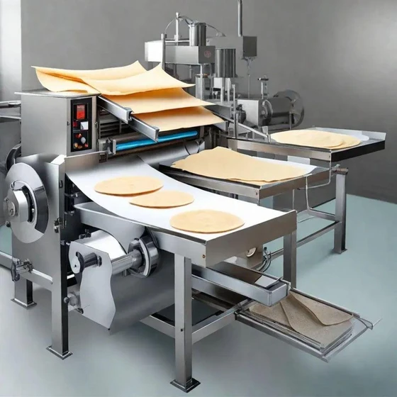 Papad Making Machine — 1 hp single phase power use