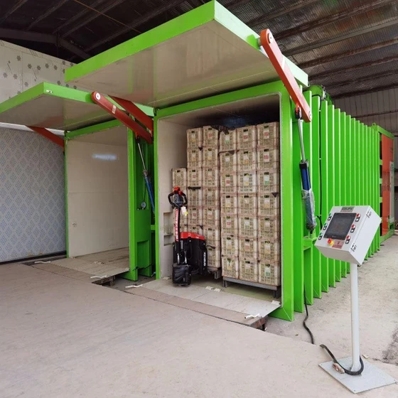 Vegetables Cooling Refrigeration — Duration storage