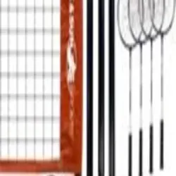 Tennis Badminton, Product Name Metco Badminton Pole Movable Blue