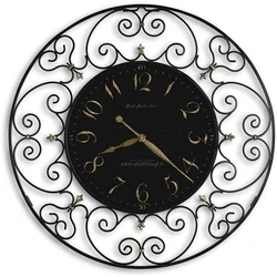 Decorative Iron Wall Clock