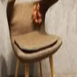 Sofa Chair, Surface Finish Its moosa fabric with pvd legs