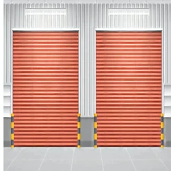 Rolling Industrial Iron Shutter