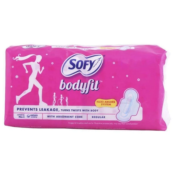 Sanitary Regular Napkin — Prevents side leakage