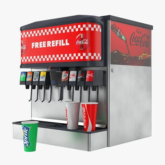 Soda Fountain Dispenser — 50 hz frequency, 240 voltage