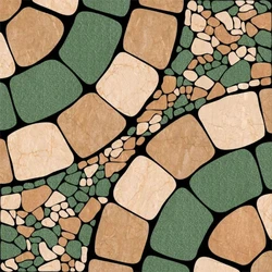 Parking Square Ceramic Tile