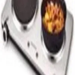 Infrared Cooker Double Burner, Color Black
