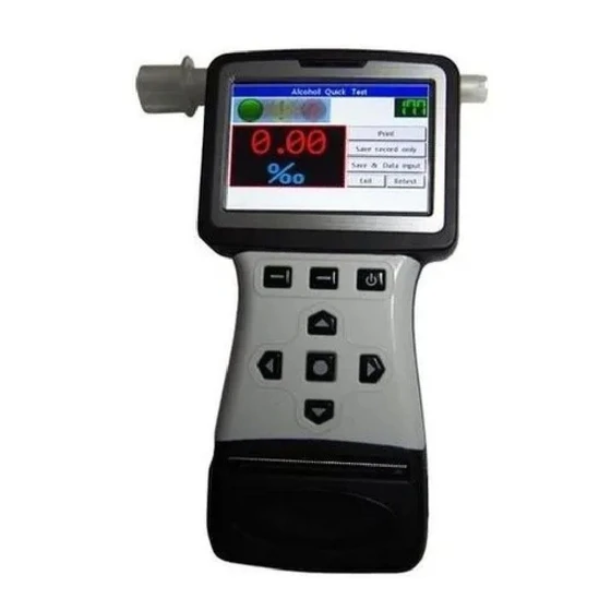 Alcohol Enforcement Tester — Fuel cell sensor technology