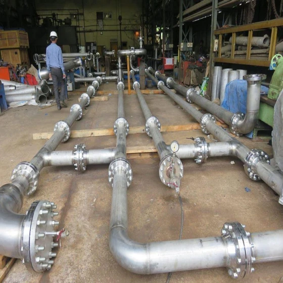Fabricated Piping Spool — Customize thick, any color