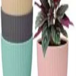 Plant Pots, Stone Color name Red Stone, Yellow Stone, White Stone, Rainbow Stone