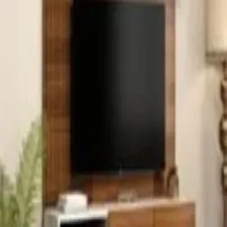 Wooden TV Wall Unit, Material Engineered Wood