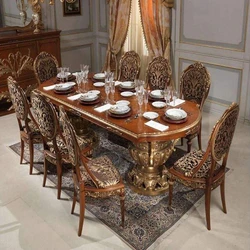 Dining Table Antique Set