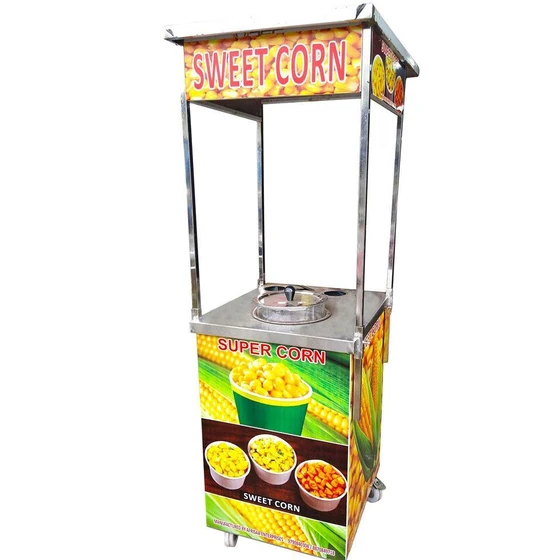 Corn Making Machine — Durable and shiny, easy to clean