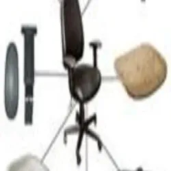 Comfortable Executive Revolving Chair, Arm Type Adjustable Arms