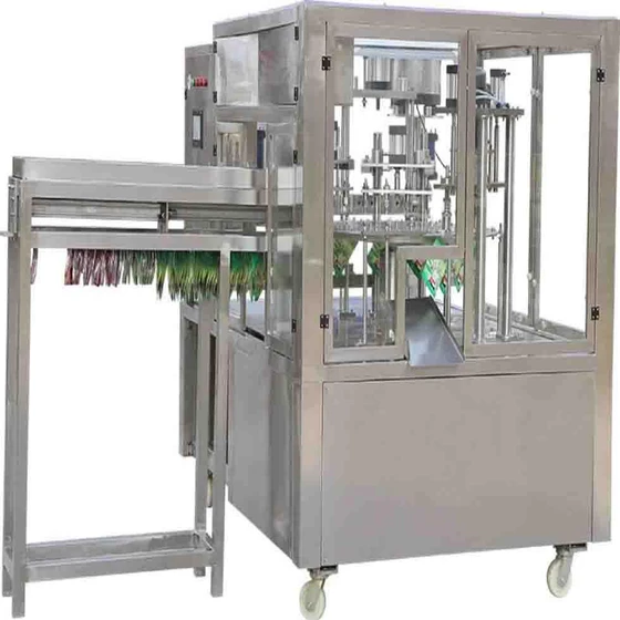 Spout Pouch Packing Machine — Stainless steel material