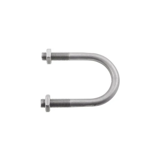 U-SS Clamp — Polished surface finishing, silver