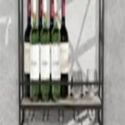 Wine Rack, Color Silver