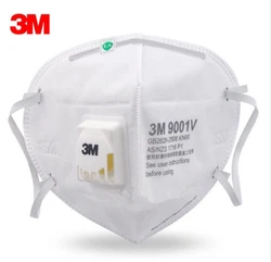 3M 9001V FACE MASK N90 WITH VALVE WASHABLE - REUSABLE