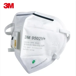3M™ 9502V+ Headband Particulate Respirator, P2/KN95, Valved, 250 EA/Case