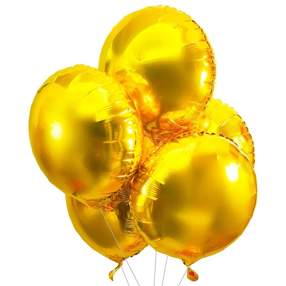 Foil Balloon — Round, Cube, Letter