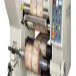 Table Top Label Rewinder Machine, Material As per customer Requirement