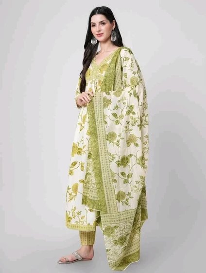 Neha Collection Beautiful 3-Piece Salwar Kameez With Dupatta