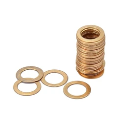 Gold Machined Washer
