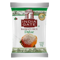 India Gate Basmati Rice, Long Grain, 1kg quantity