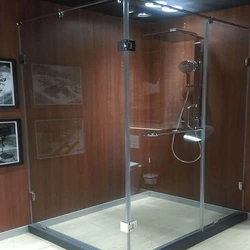 Frameless Shower Partition, Any size, Transparent colour