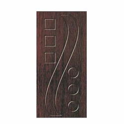 Laminated Membrane Door, Sal wood type, brown color