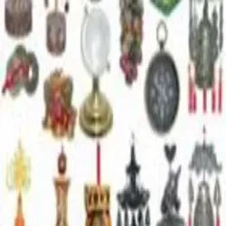 Finish Cow, Shape Chaiwala statues