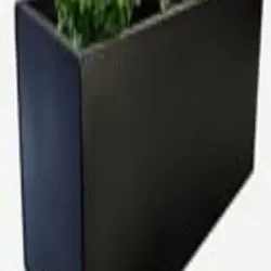 Decorative Planter Pot with Stand, Finish Polished