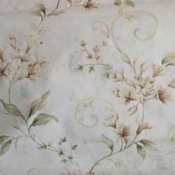 Royal Pattern PVC Wallpaper, Plain, patterned designer