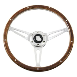 Wooden Steering Wheel, Classic cars and boats usage