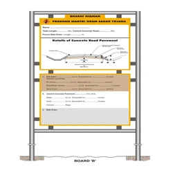 Informatory Sign Board, Rectangular shape, speed