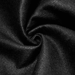Felt Black Acrylic Fabric, 12.6 x 11.69 x 3.58 inches