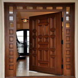 Designer Wood Door, Teak wood material, wpc type