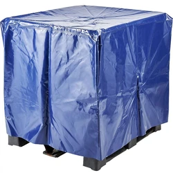 Waterproof water tank plastic cover, Blue color