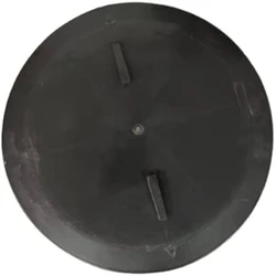 Round plastic water tank cover, Black color
