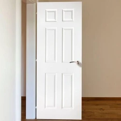 White Pvc Door, MDF strip & extra strength