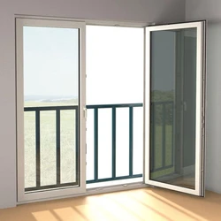 Pvc Balcony Doors, Manual operation mode, sun proof