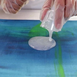 Matte Epoxy Resin, Texture retro ceramic tile design