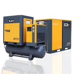 screw air compressor, Two-stage, lubricated, energy