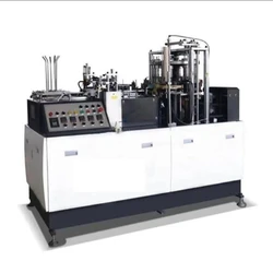 White Paper Glass Making Machine, Semi-automatic